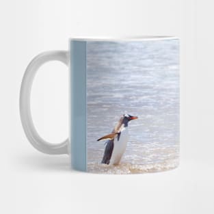 SPLASHING PENGUINS Mug